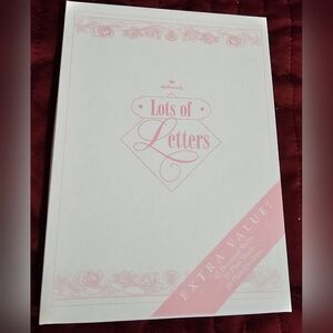 Hallmark Pink Floral Stationery Set